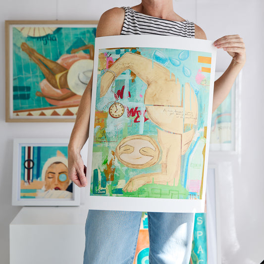 Slooow Sloth - Print