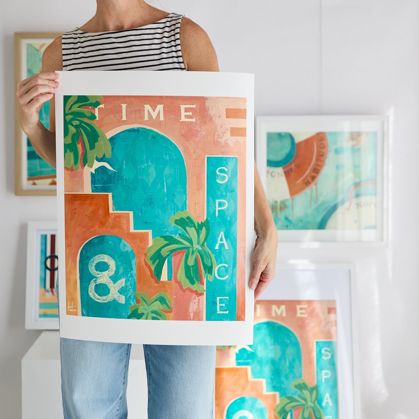 Time And Space - Paper Print
