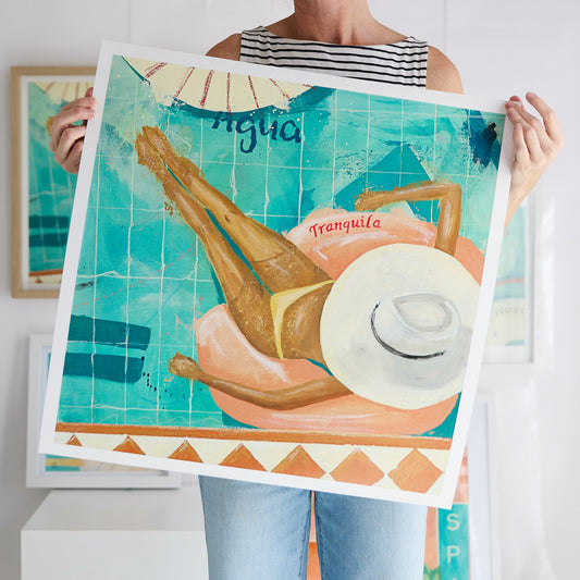 Agua Tranquila - Paper Print