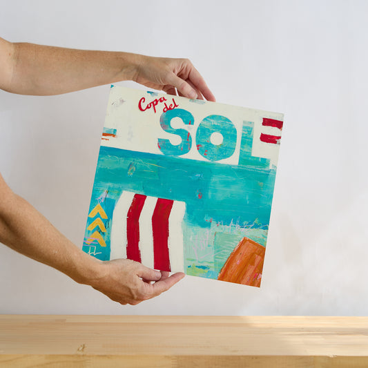 Copa Del Sol El Mar - Paper Print