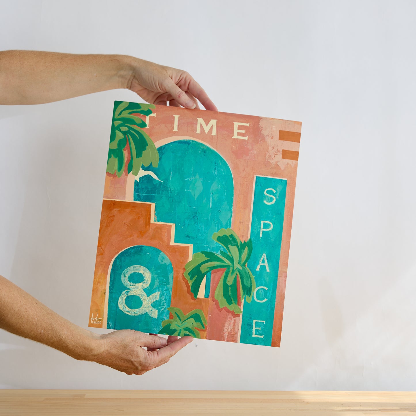 Time And Space - Paper Print
